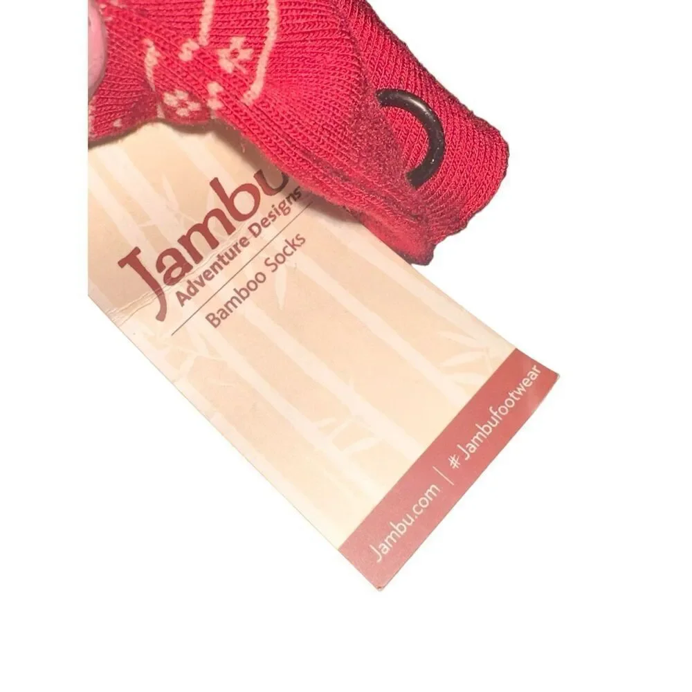 NEW WITH TAGS Jambu & Co Womens Cozy Socks Size One size CUTE Crew Socks GREAT G